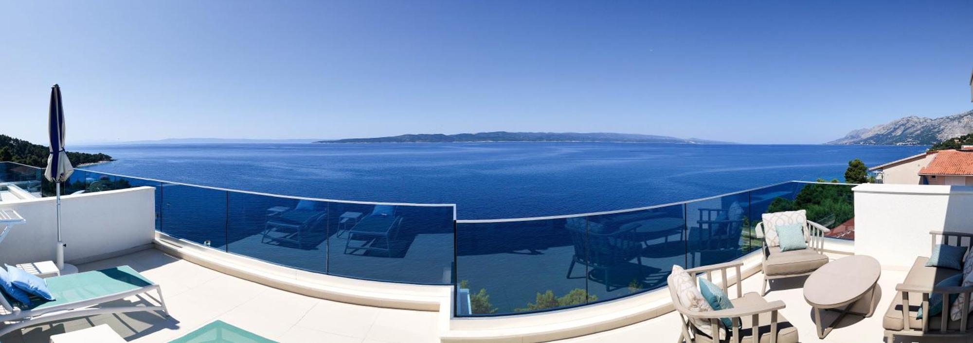 Villa Visnja Prestige Брела Екстериор снимка