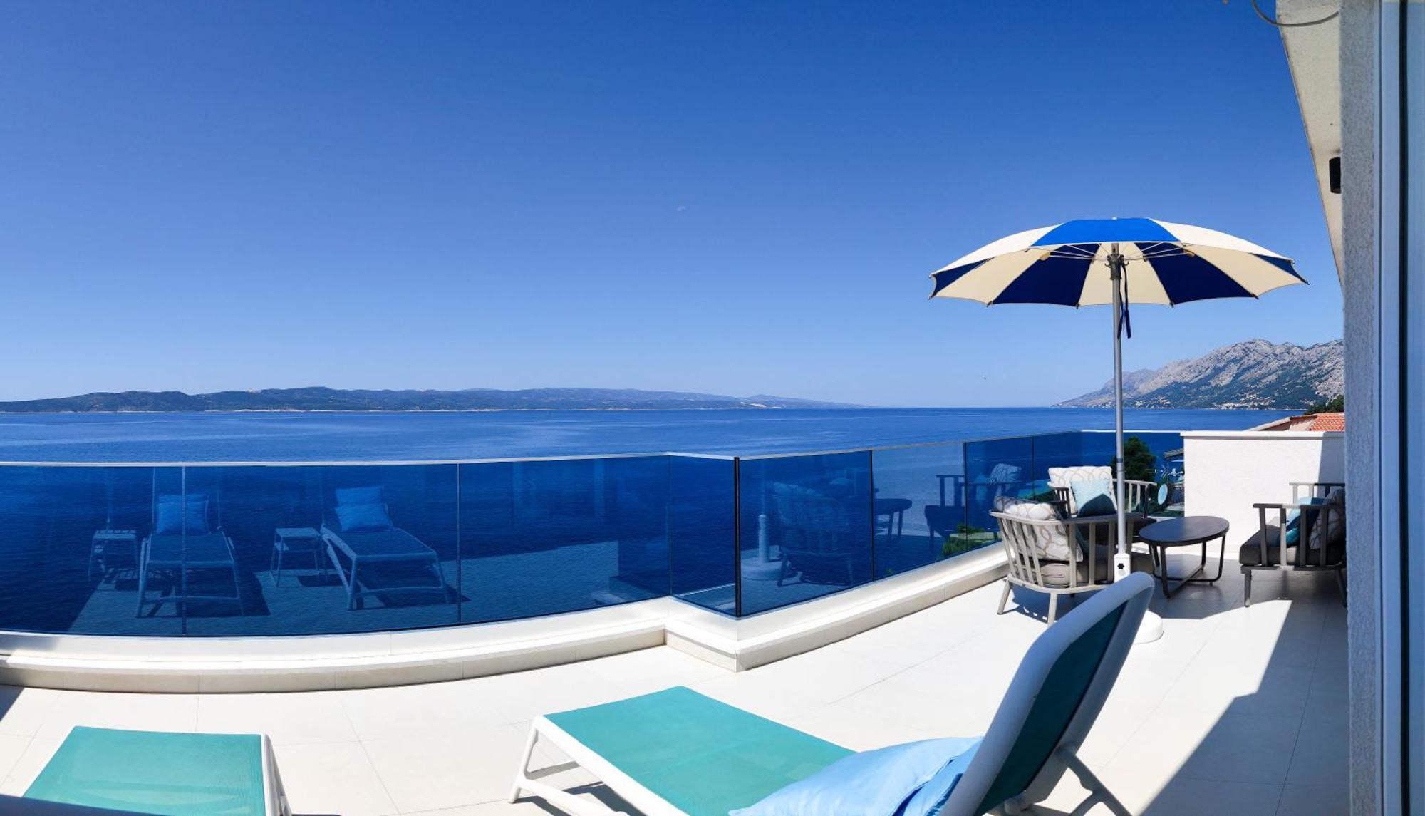 Villa Visnja Prestige Брела Екстериор снимка
