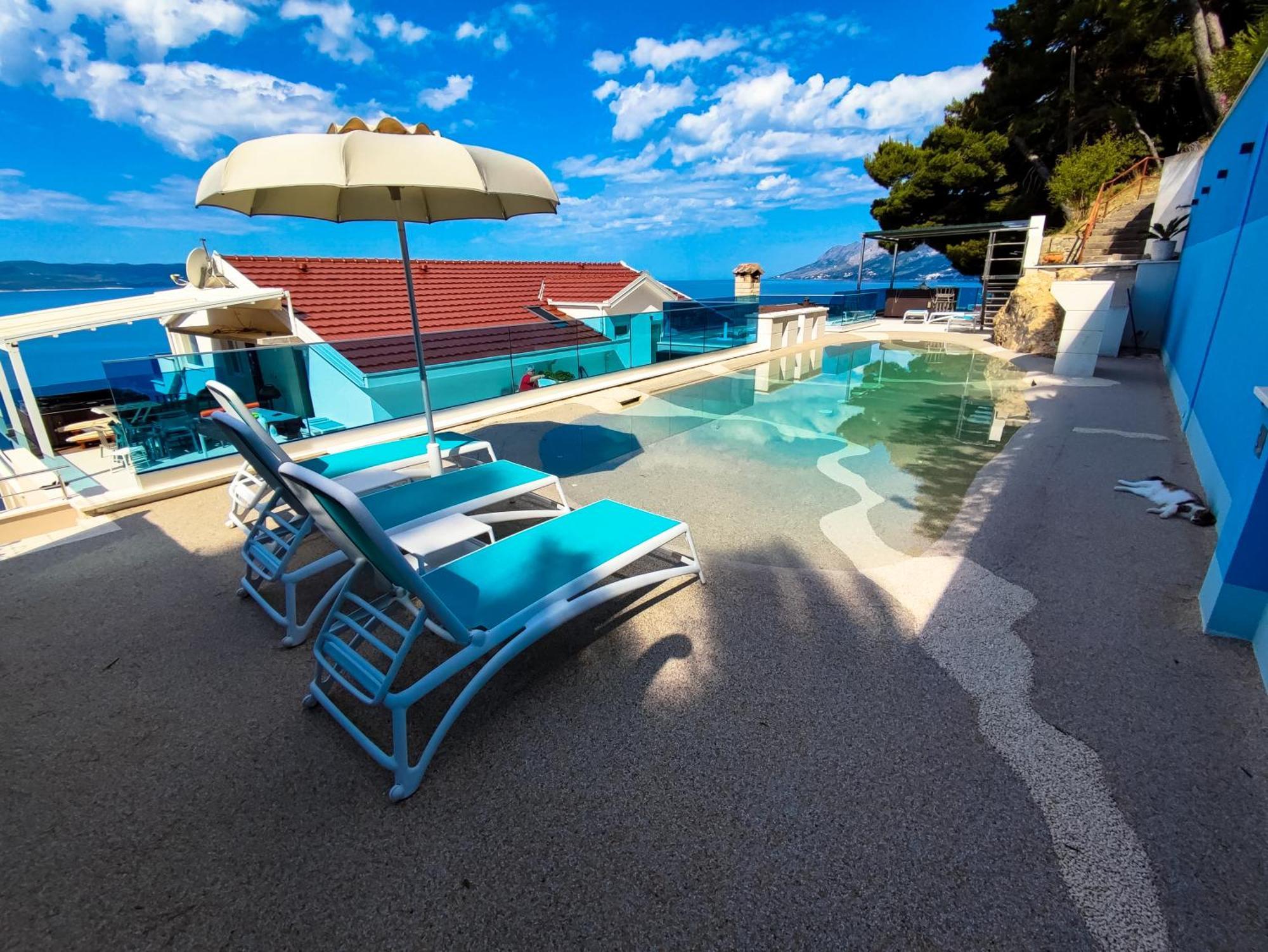 Villa Visnja Prestige Брела Екстериор снимка